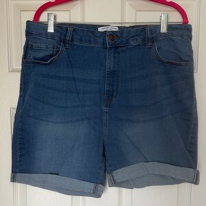 Encore Jeans Light Blue Denim Shorts